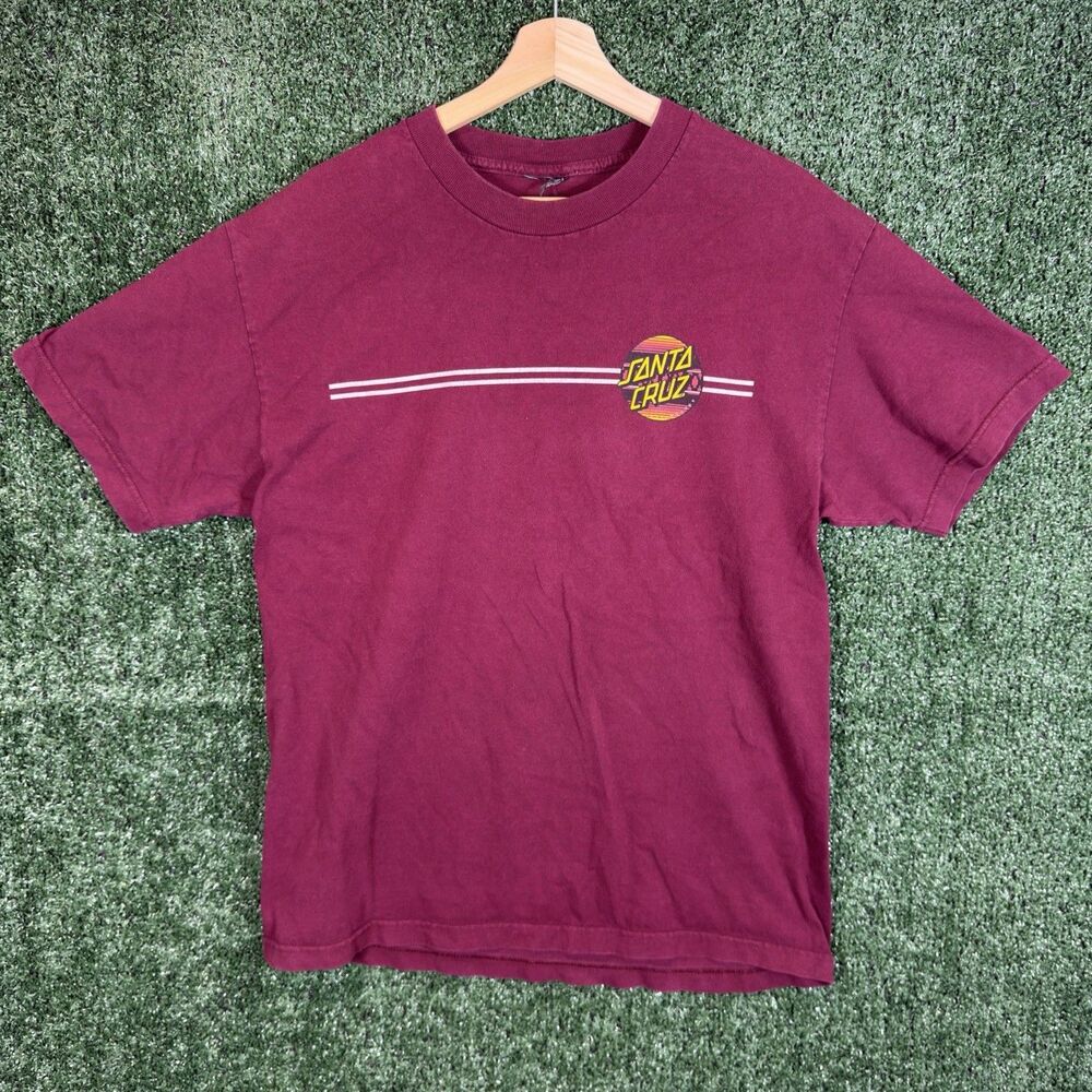 Santa Cruz Graphic T-Shirt Men’s Size Large Logo Skate Skater Y2K Grunge Street